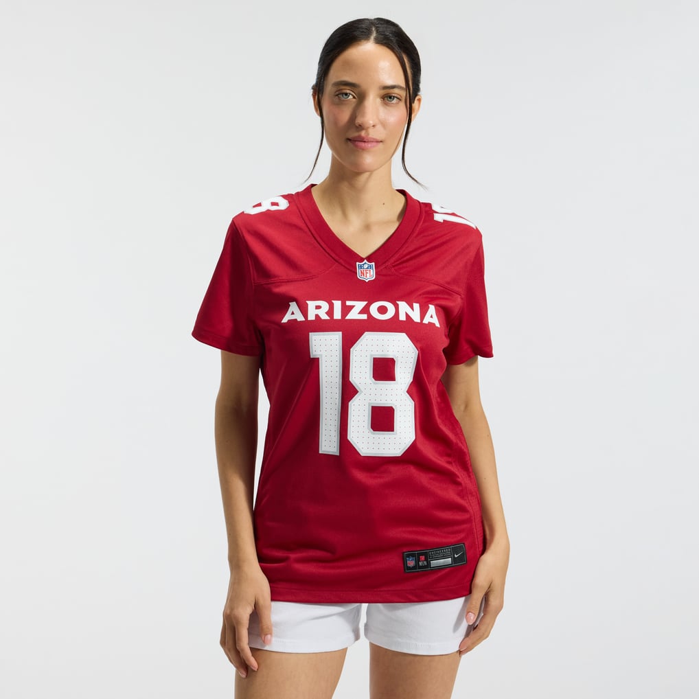 Women's Arizona Cardinals Marvin Harrison Jr. Cardinal Player Game Jersey