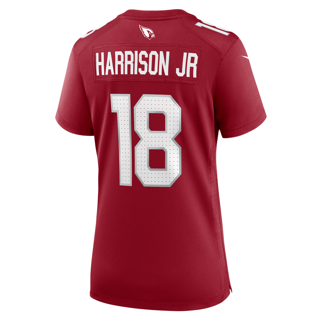 Women's Arizona Cardinals Marvin Harrison Jr. Cardinal Player Game Jersey