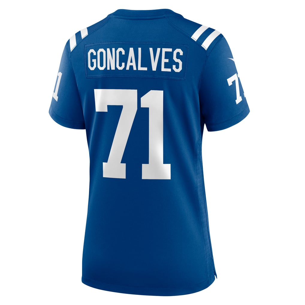 Women's Indianapolis Colts Matt Goncalves Royal Game Jersey