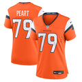 Women's Denver Broncos Matt Peart Orange Team Game Jersey