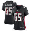 Women's Atlanta Falcons Matthew Bergeron Black Team Game Jersey
