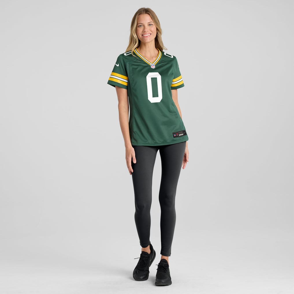 Women's Green Bay Packers Matthew Golden Green Team Game Jersey