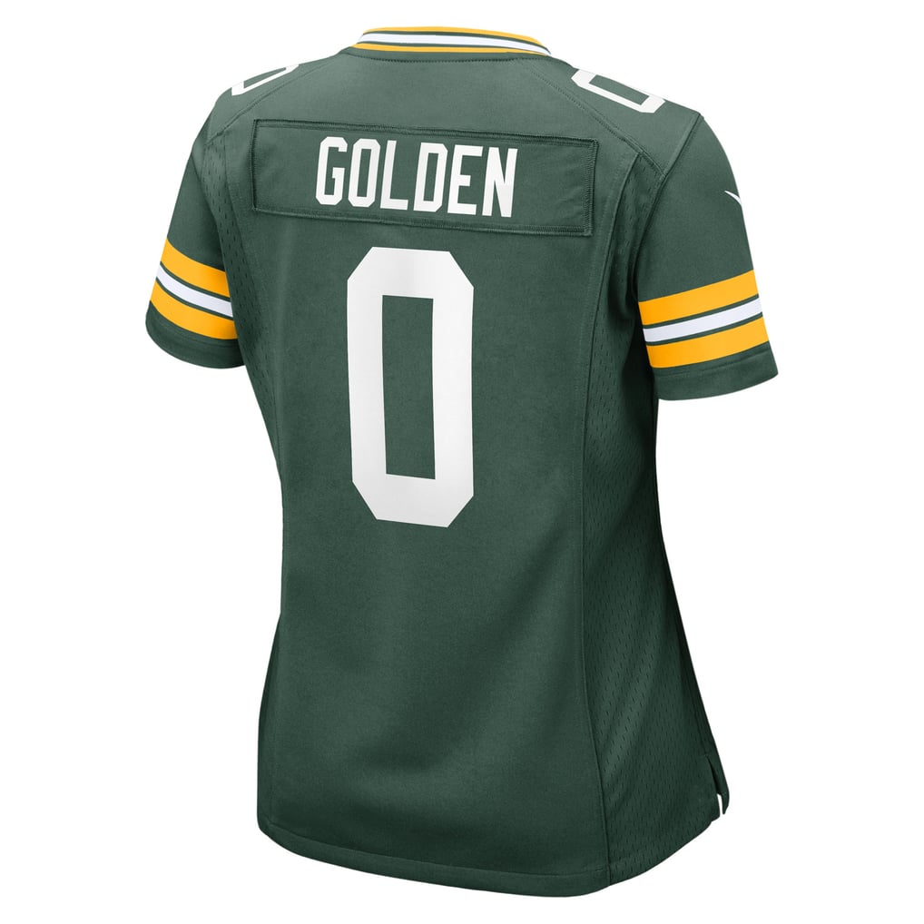 Women's Green Bay Packers Matthew Golden Green Team Game Jersey