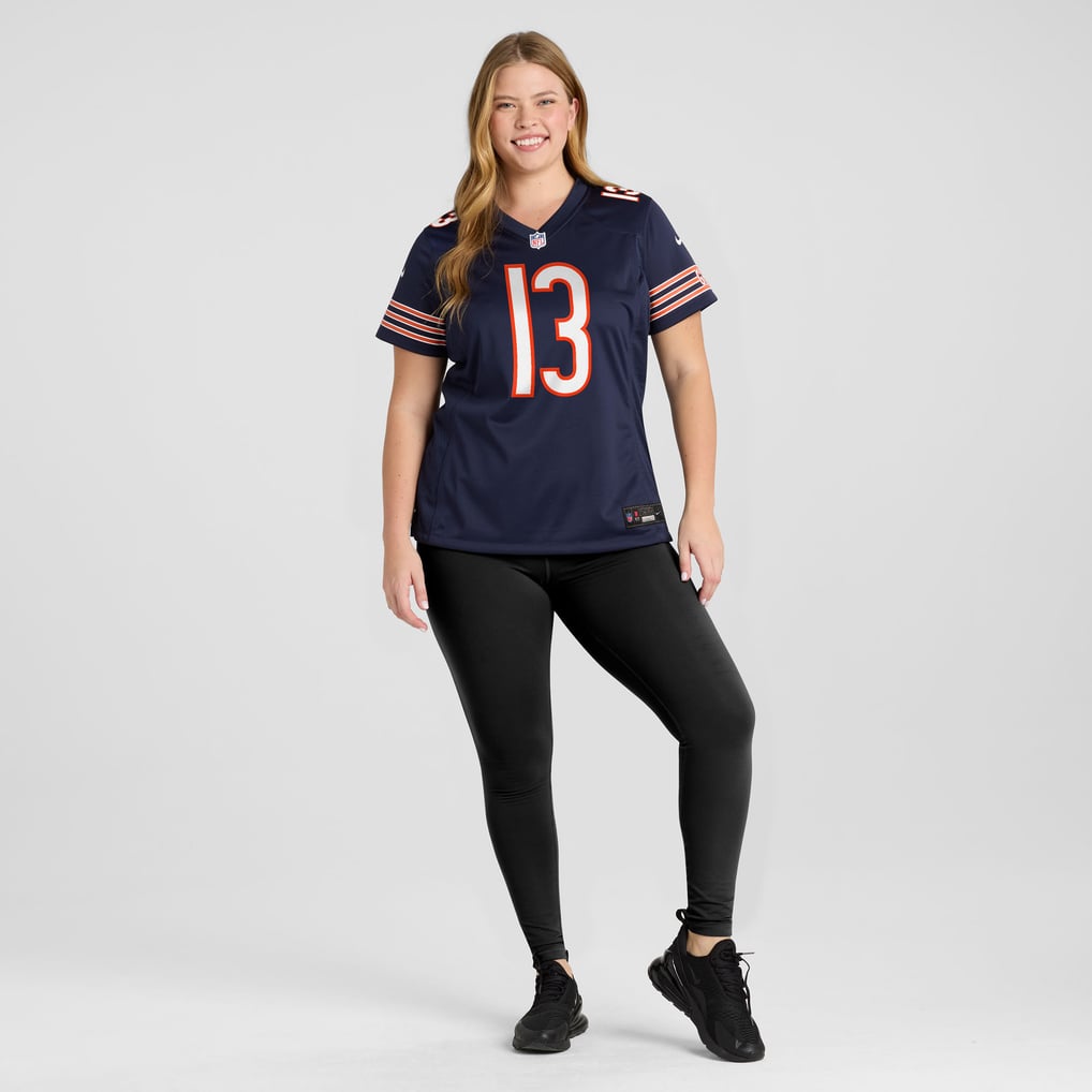 Women's Chicago Bears Maurice Alexander Navy Team Game Jersey