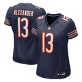 Women's Chicago Bears Maurice Alexander Navy Team Game Jersey