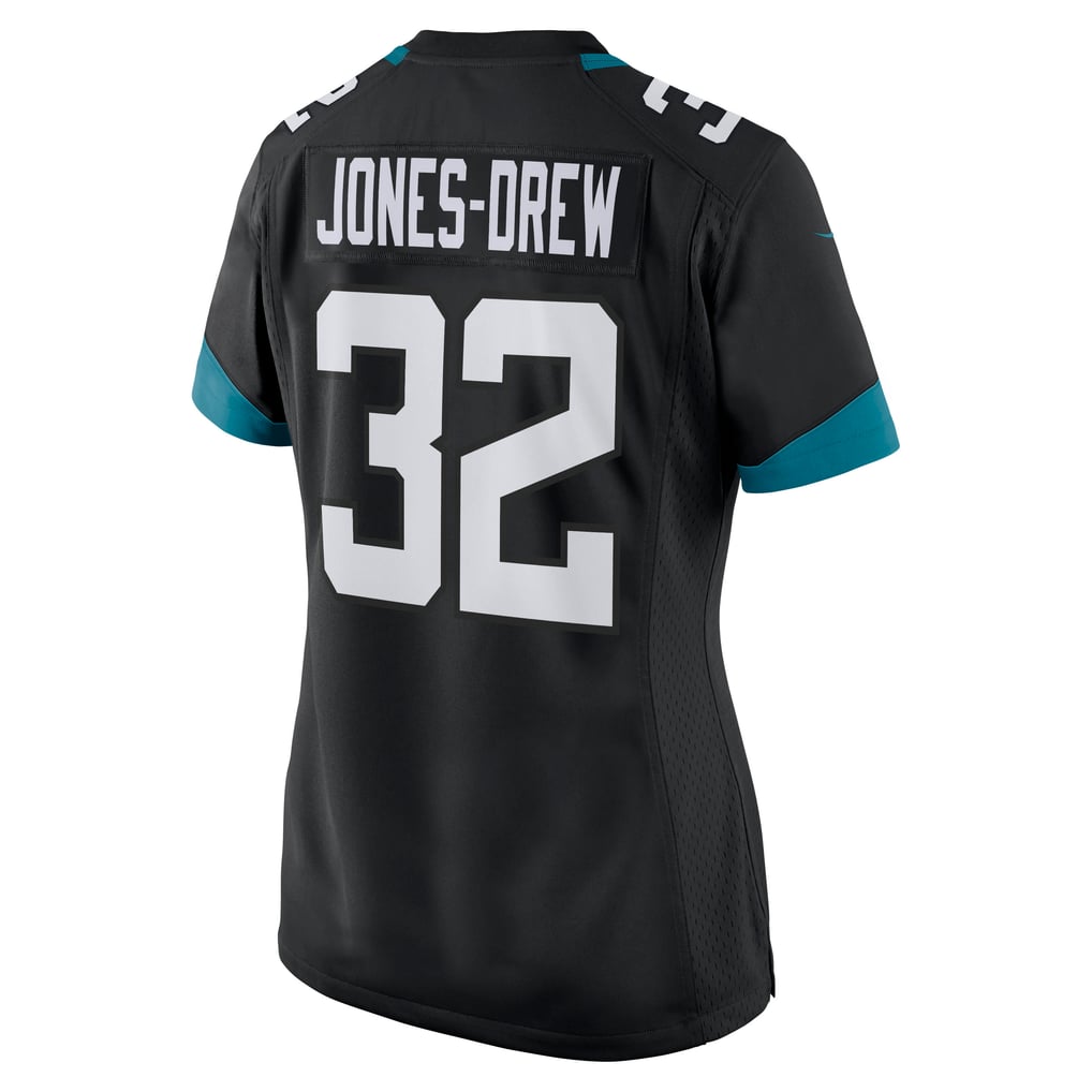 Women's Jacksonville Jaguars Maurice Jones-Drew Black Game Retired Player Jersey