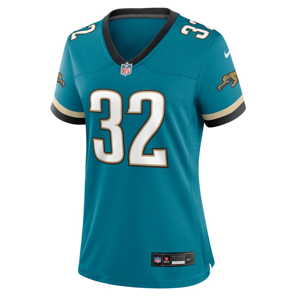 Women's Jacksonville Jaguars Maurice Jones-Drew Teal Prowler Throwback Retired Player Game Jersey