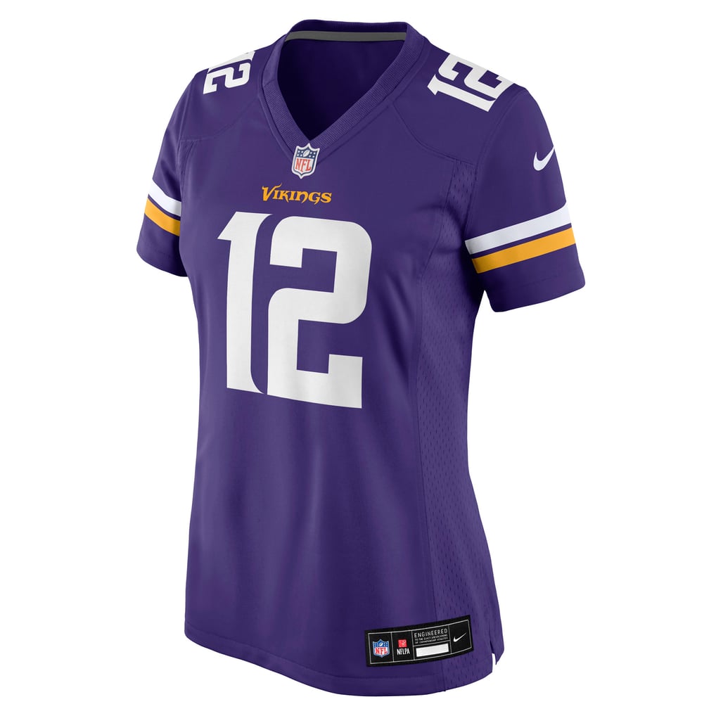 Women's Minnesota Vikings Max Brosmer Purple Team Game Jersey