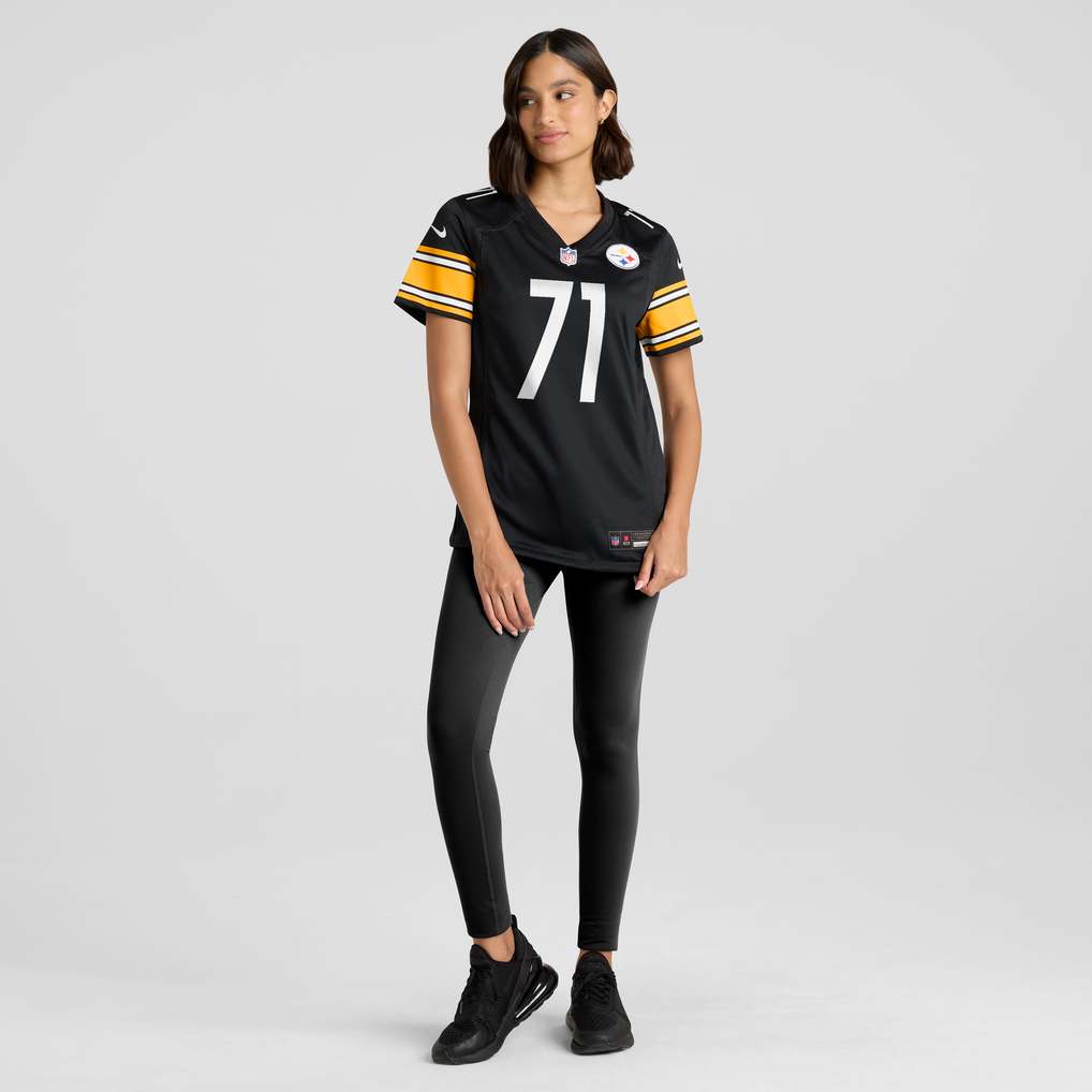 Women's Pittsburgh Steelers Max Iheanachor Black Team Game Jersey