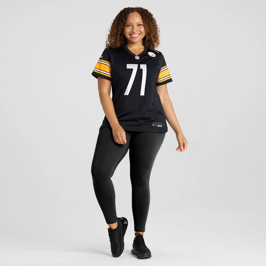 Women's Pittsburgh Steelers Max Iheanachor Black Team Game Jersey