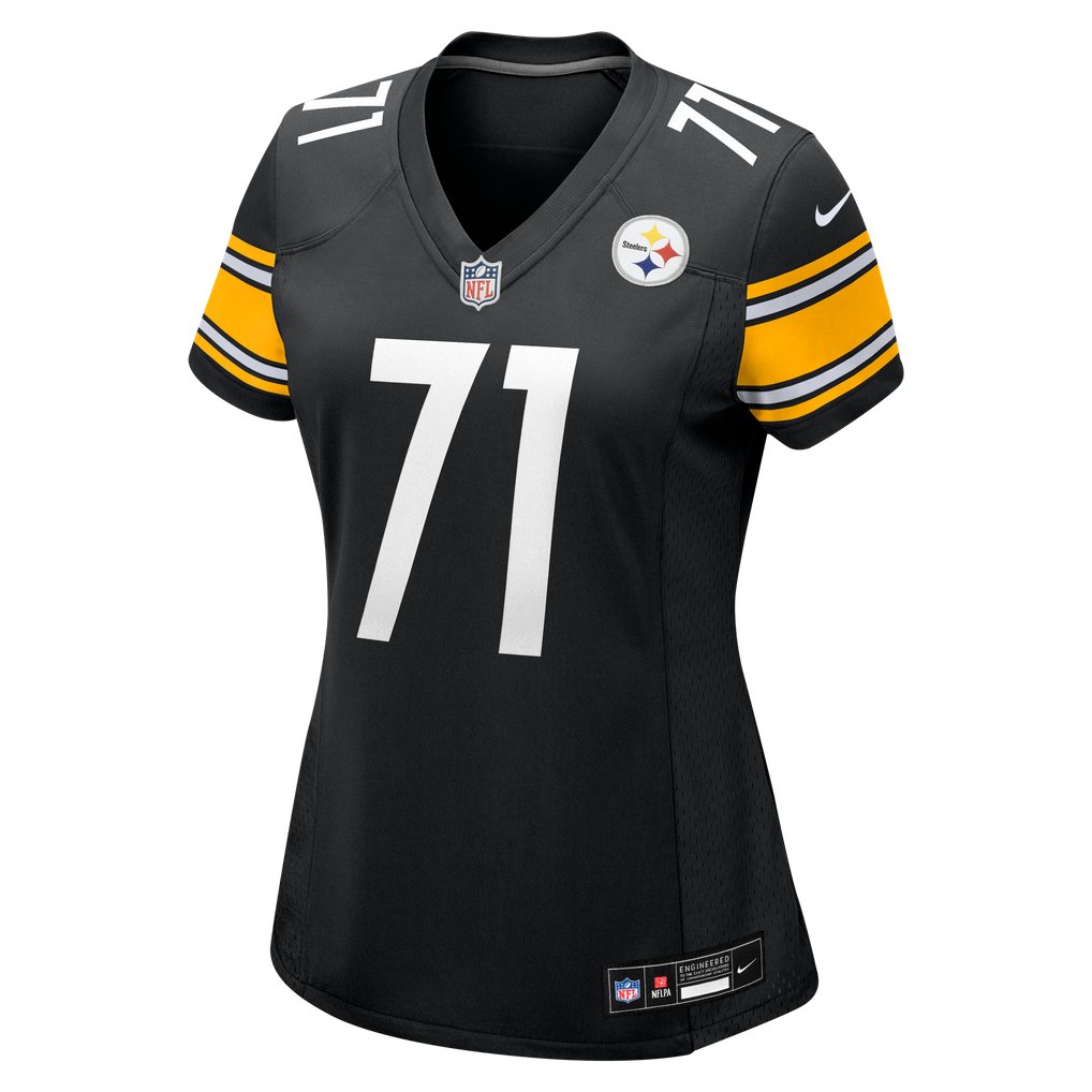 Women's Pittsburgh Steelers Max Iheanachor Black Team Game Jersey