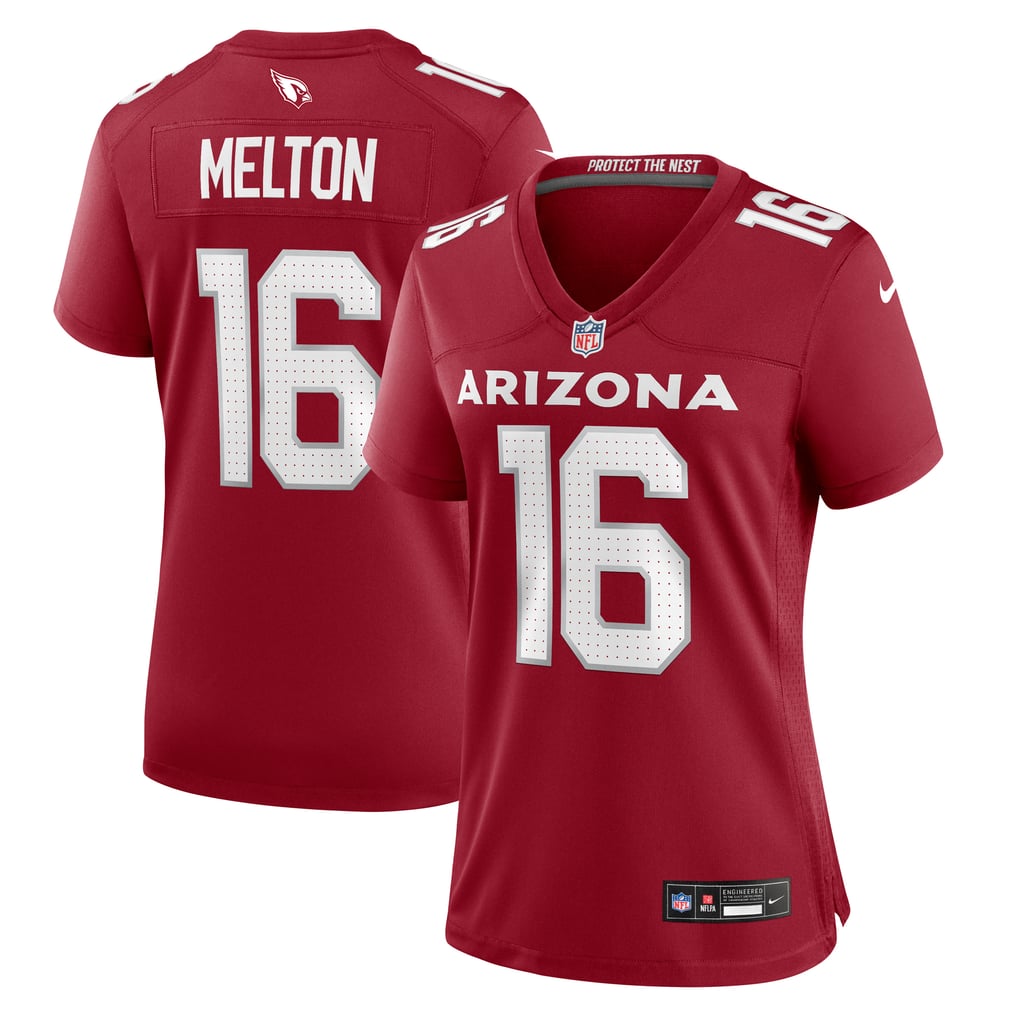 Women's Arizona Cardinals Max Melton Cardinal Game Jersey