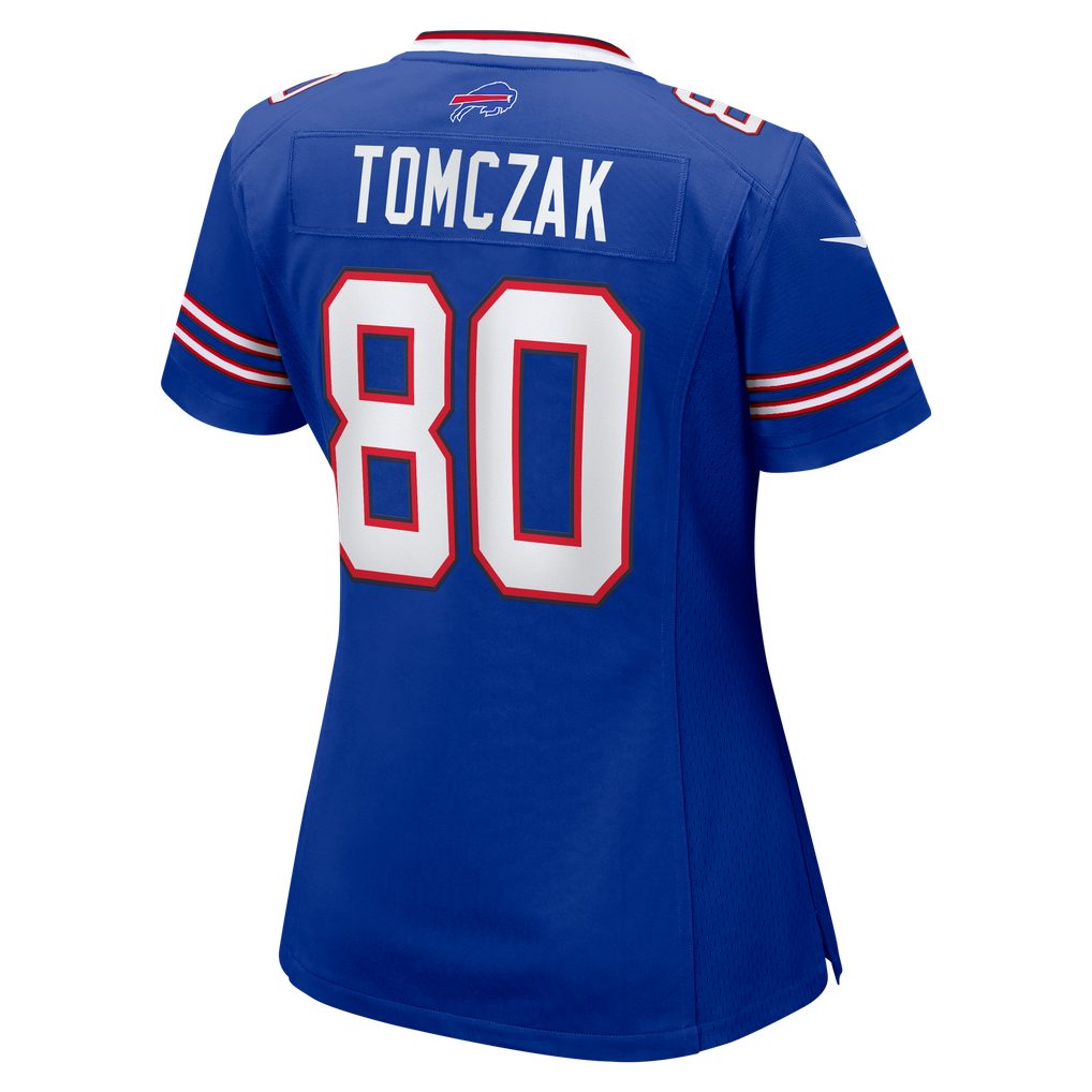 Women's Buffalo Bills Max Tomczak Royal Team Game Jersey