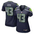 Women's Seattle Seahawks Maxen Hook College Navy Team Game Jersey