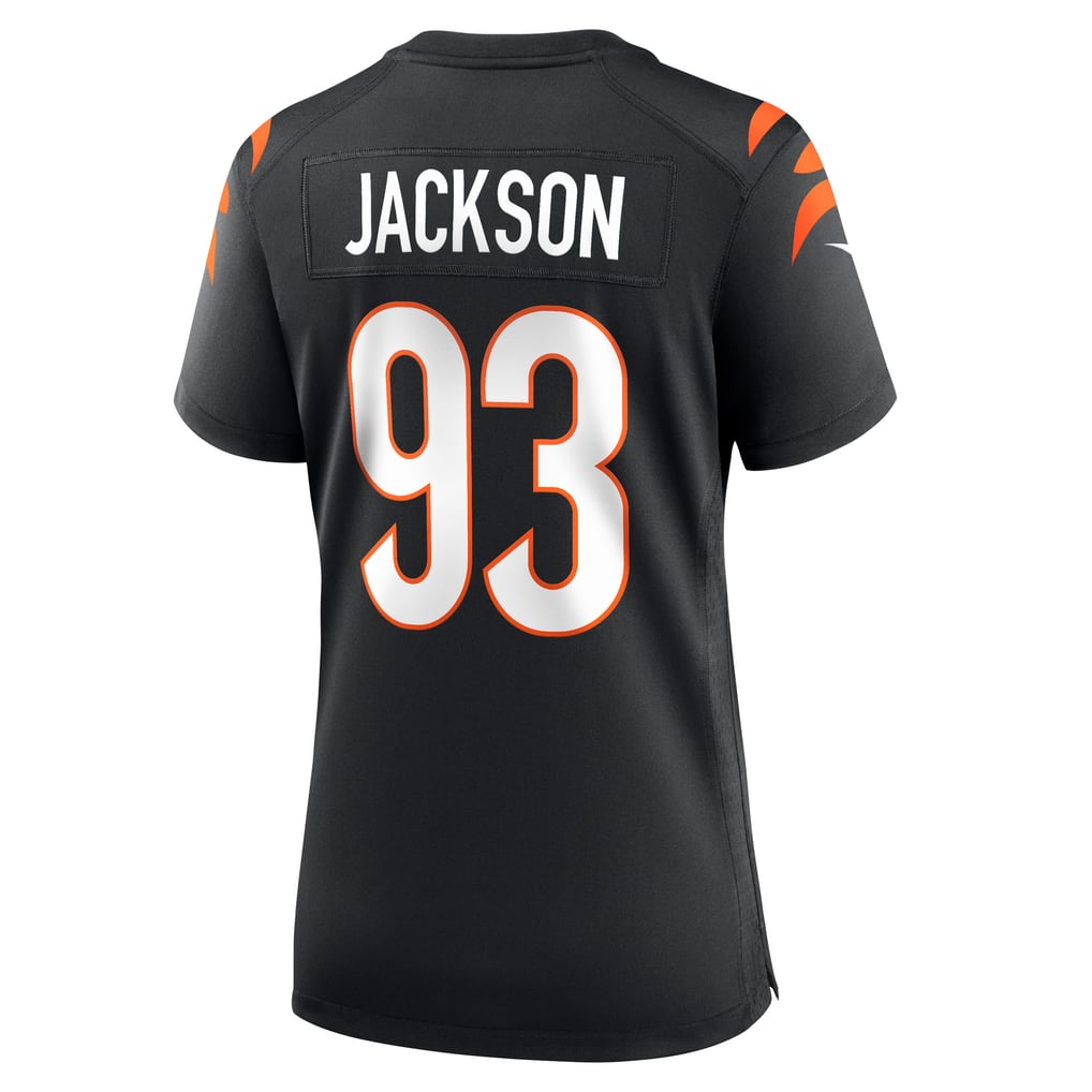 Women's Cincinnati Bengals McKinnley Jackson Black Game Jersey