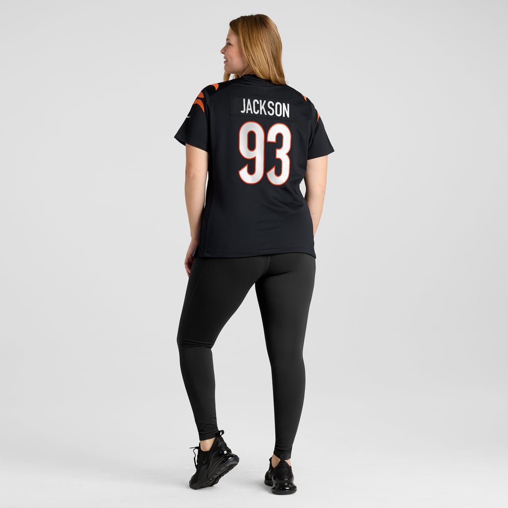 Women's Cincinnati Bengals McKinnley Jackson Black Game Jersey