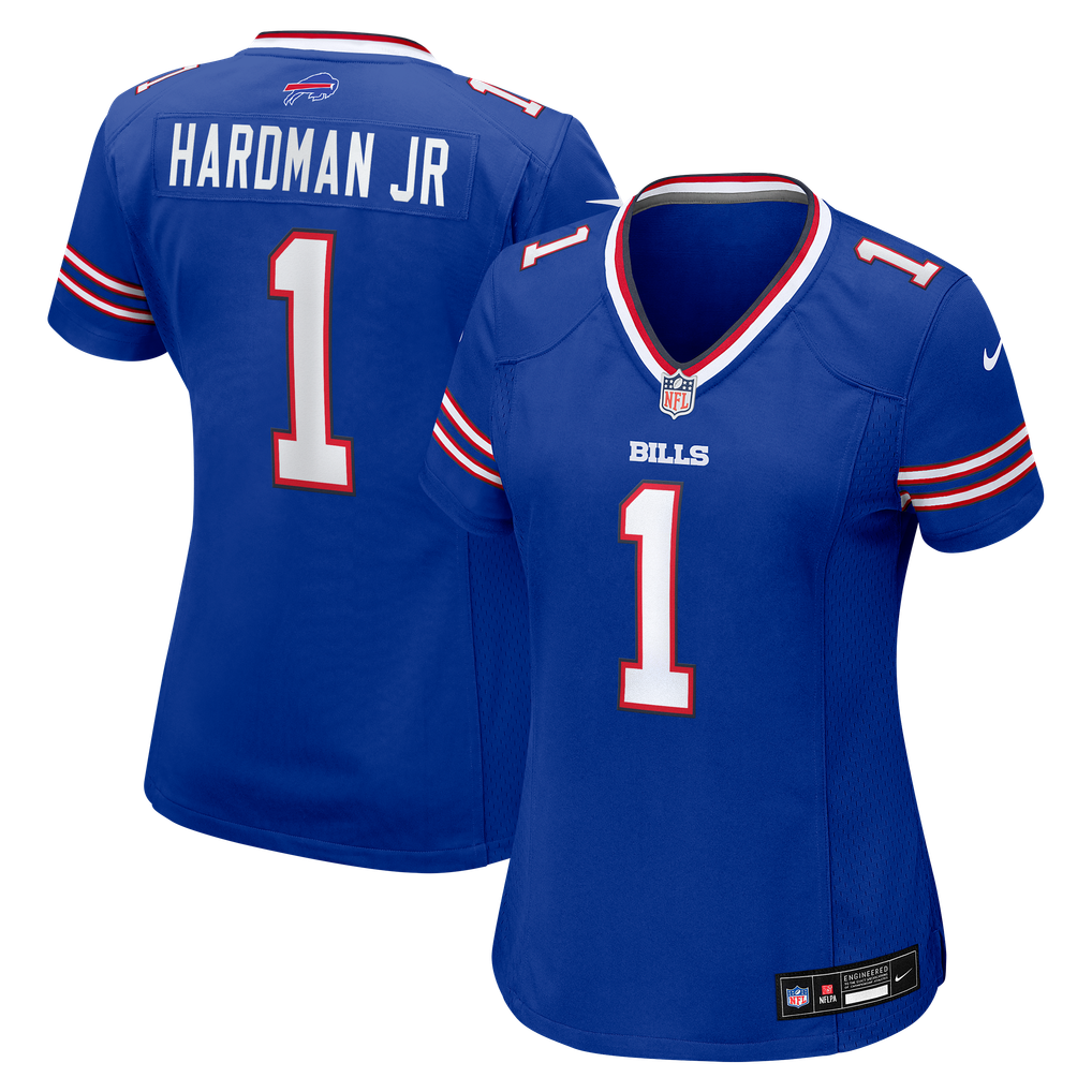 Women's Buffalo Bills Mecole Hardman Royal Team Game Jersey