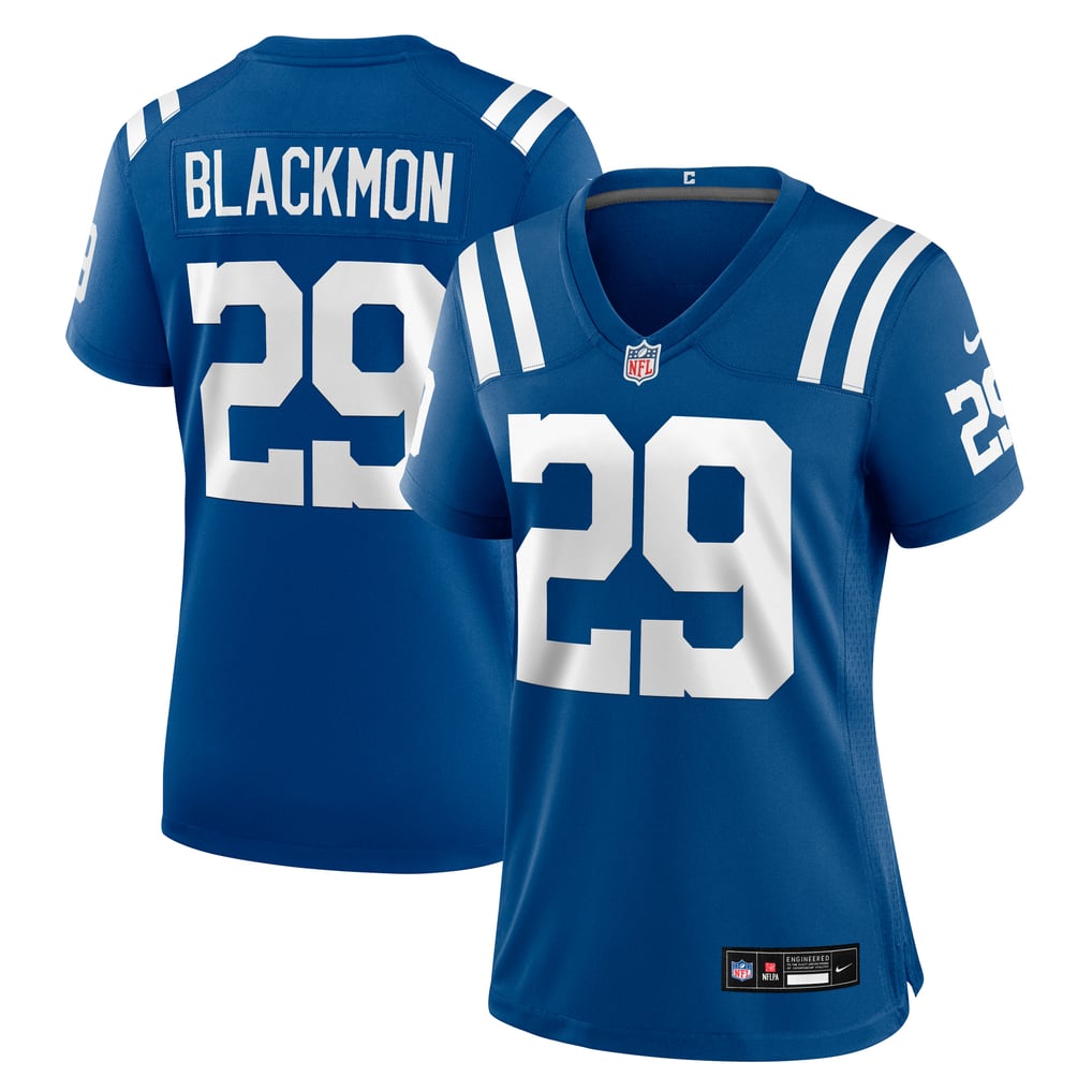 Women's Indianapolis Colts Mekhi Blackmon Royal Team Game Jersey
