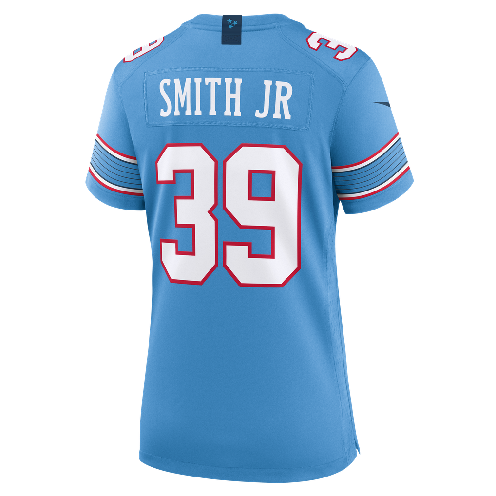 Women's Tennessee Titans Melvin Smith Jr Light Blue Team Game Jersey