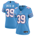Women's Tennessee Titans Melvin Smith Jr Light Blue Team Game Jersey