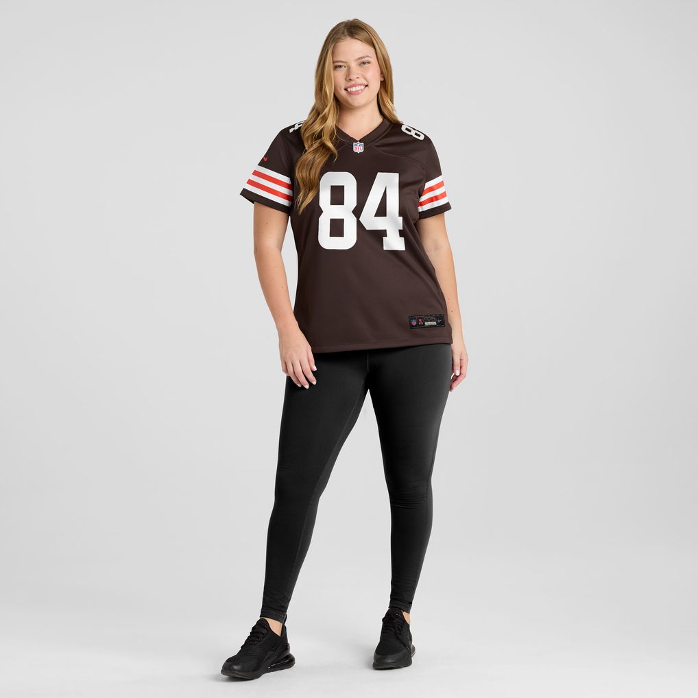 Women's Cleveland Browns Messiah Swinson Brown Team Game Jersey