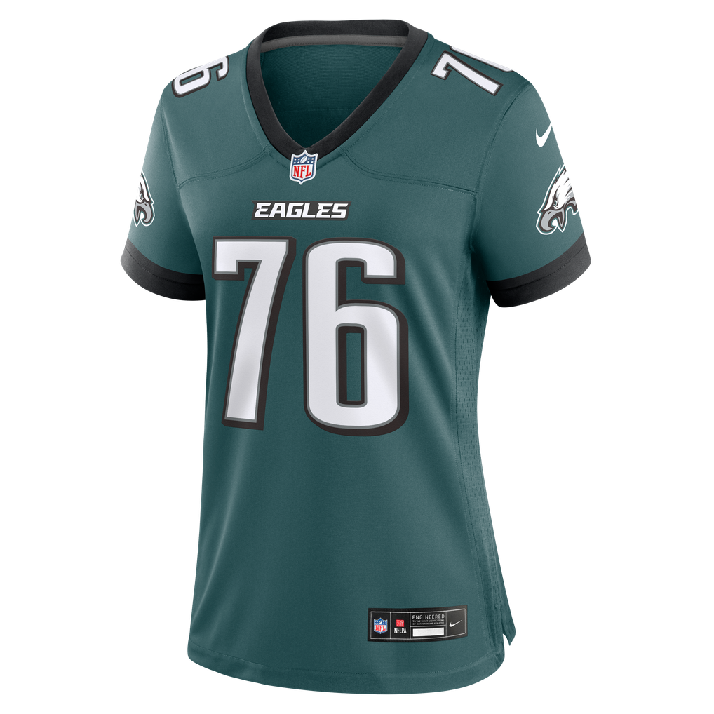 Women's Philadelphia Eagles Micah Morris Midnight Green Team Game Jersey