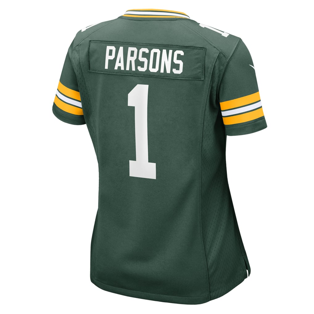 Women's Green Bay Packers Micah Parsons Green Game Player Jersey