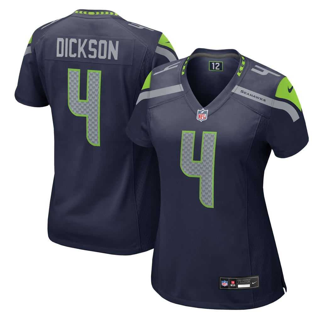 Women's Seattle Seahawks Michael Dickson College Navy Team Game Jersey