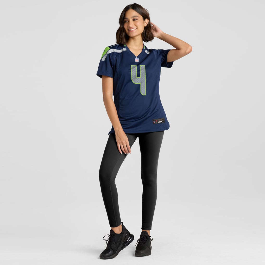 Women's Seattle Seahawks Michael Dickson College Navy Team Game Jersey