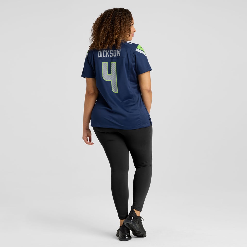 Women's Seattle Seahawks Michael Dickson College Navy Team Game Jersey