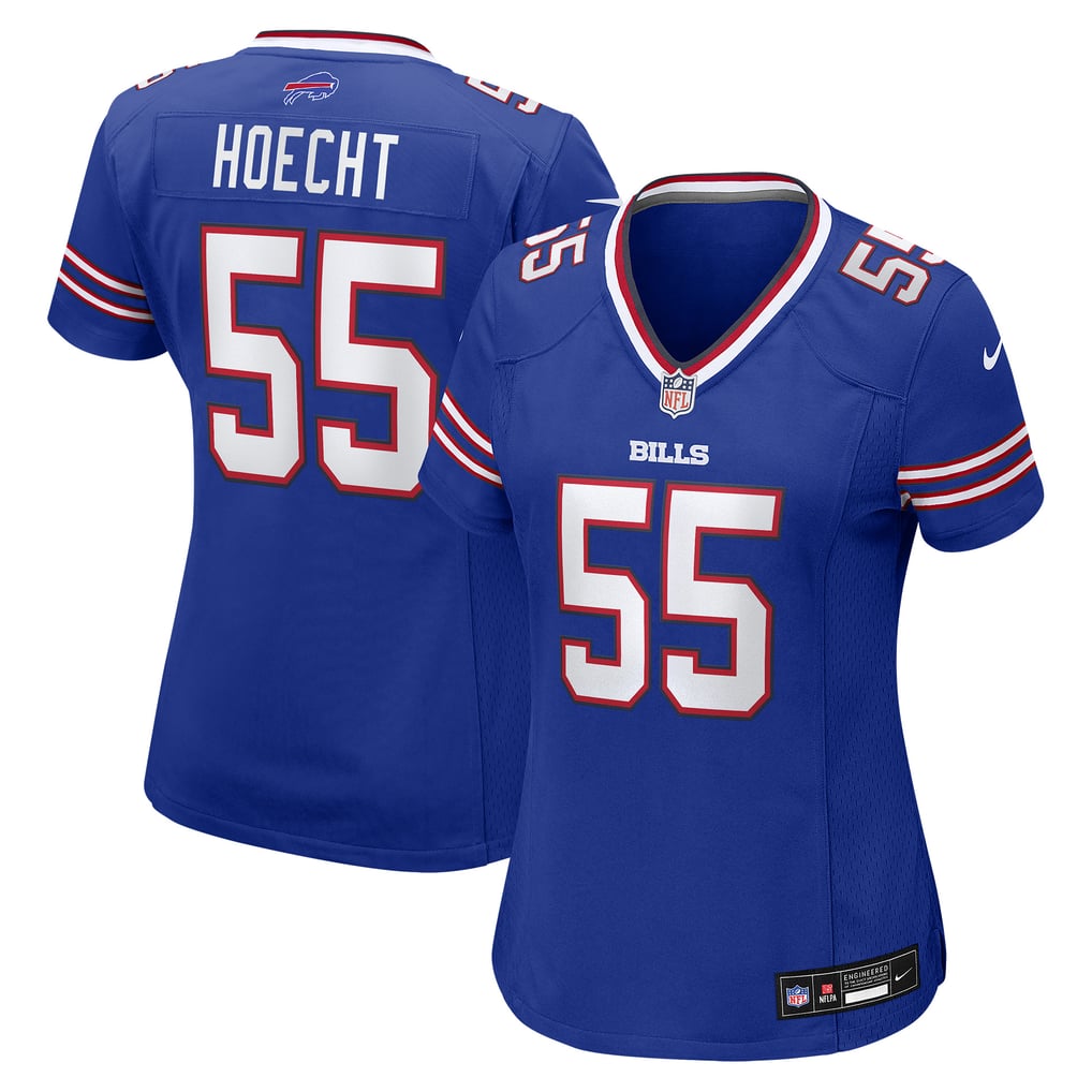 Women's Buffalo Bills Michael Hoecht Royal Team Game Jersey