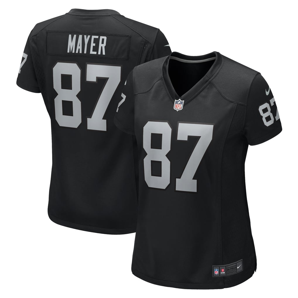Women's Las Vegas Raiders Michael Mayer Black Game Jersey