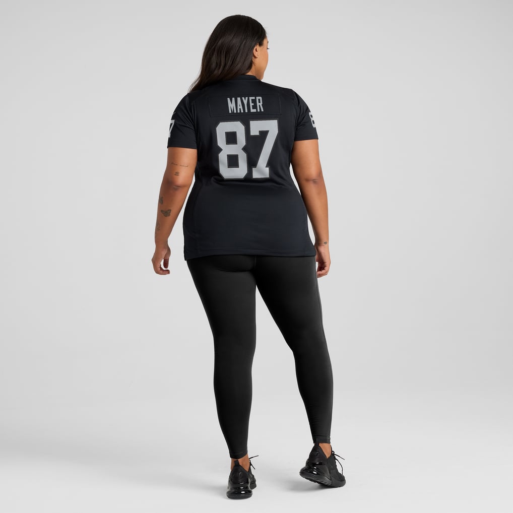 Women's Las Vegas Raiders Michael Mayer Black Game Jersey