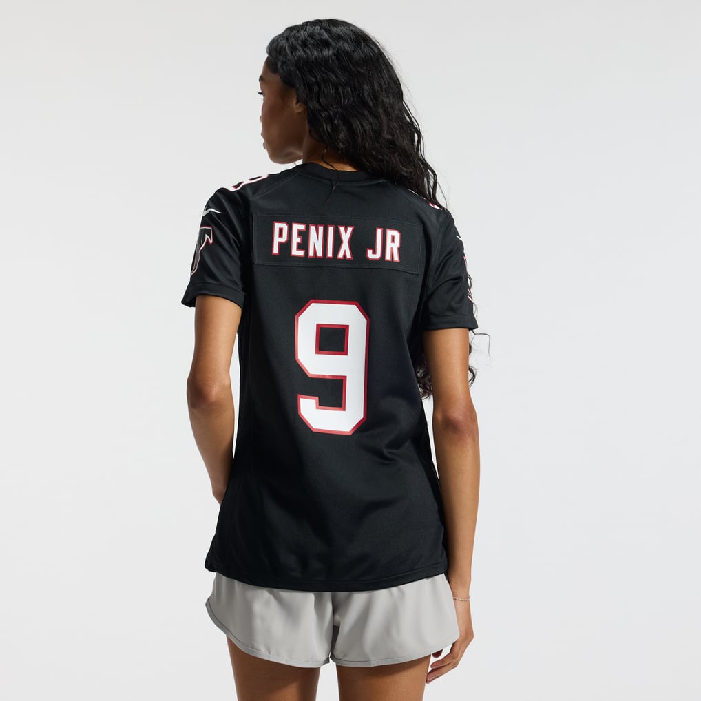 Women's Atlanta Falcons Michael Penix Jr. Black Alternate Game Jersey