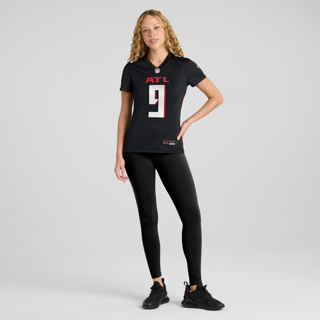 Women's Atlanta Falcons Michael Penix Jr. Black Game Jersey