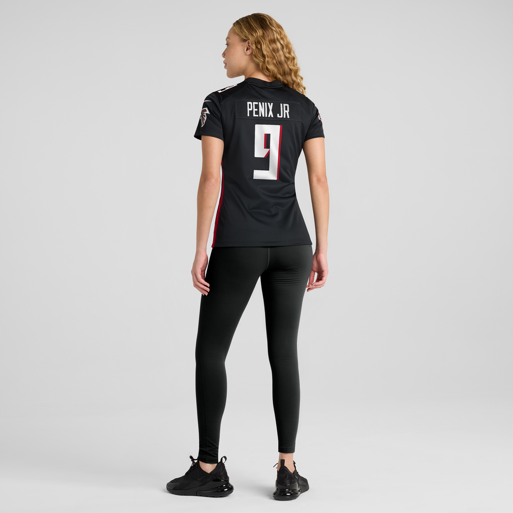 Women's Atlanta Falcons Michael Penix Jr. Black Game Jersey