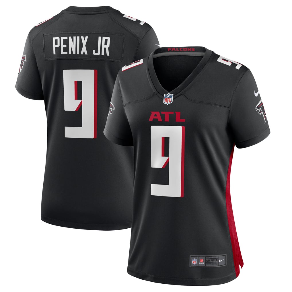Women's Atlanta Falcons Michael Penix Jr. Black Game Jersey
