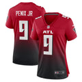 Women's Atlanta Falcons Michael Penix Jr. Red Alternate Game Jersey