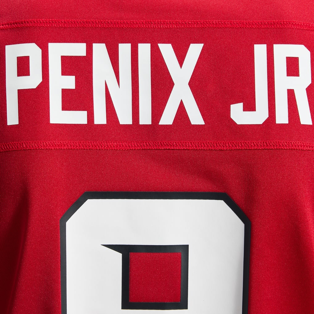 Women's Atlanta Falcons Michael Penix Jr. Red Game Jersey