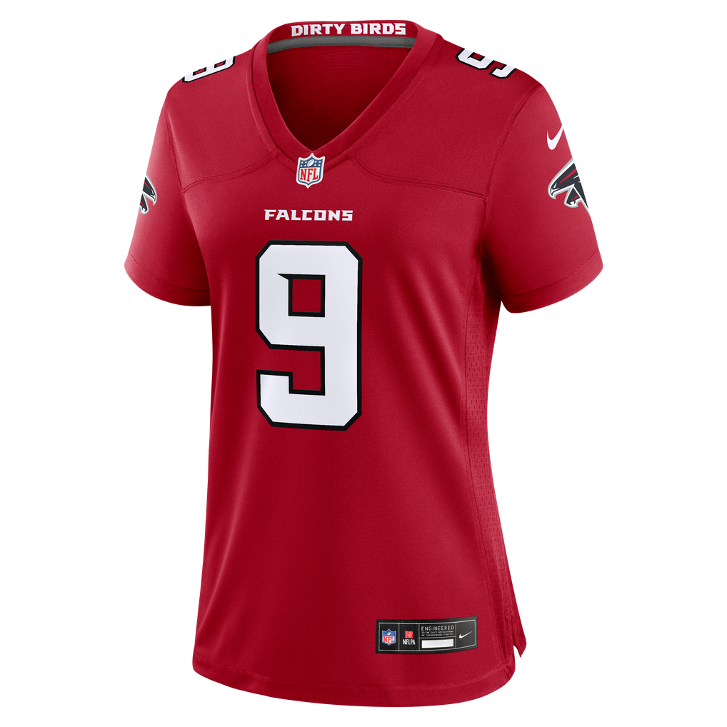 Women's Atlanta Falcons Michael Penix Jr. Red Game Jersey