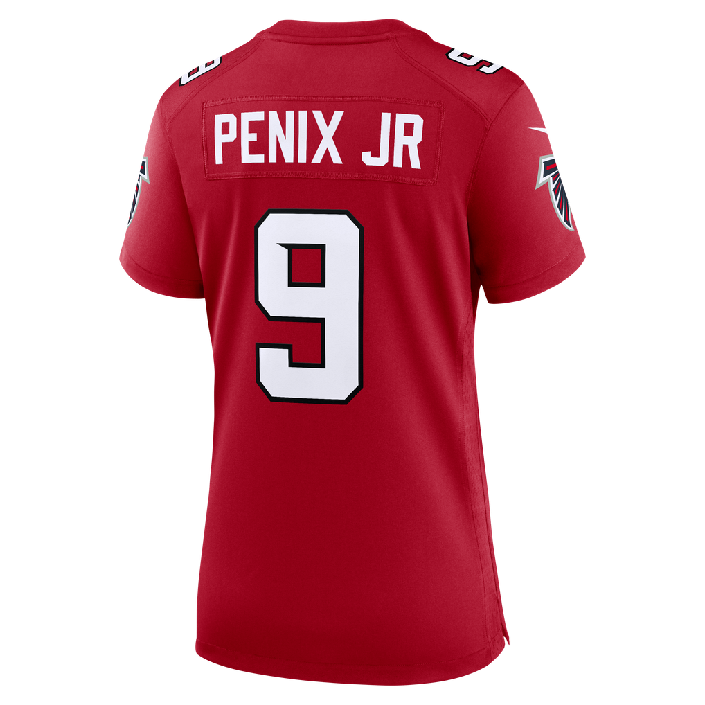 Women's Atlanta Falcons Michael Penix Jr. Red Game Jersey