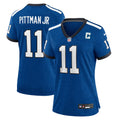 Women's Indianapolis Colts Michael Pittman Jr. Royal Indiana Nights Alternate Game Jersey