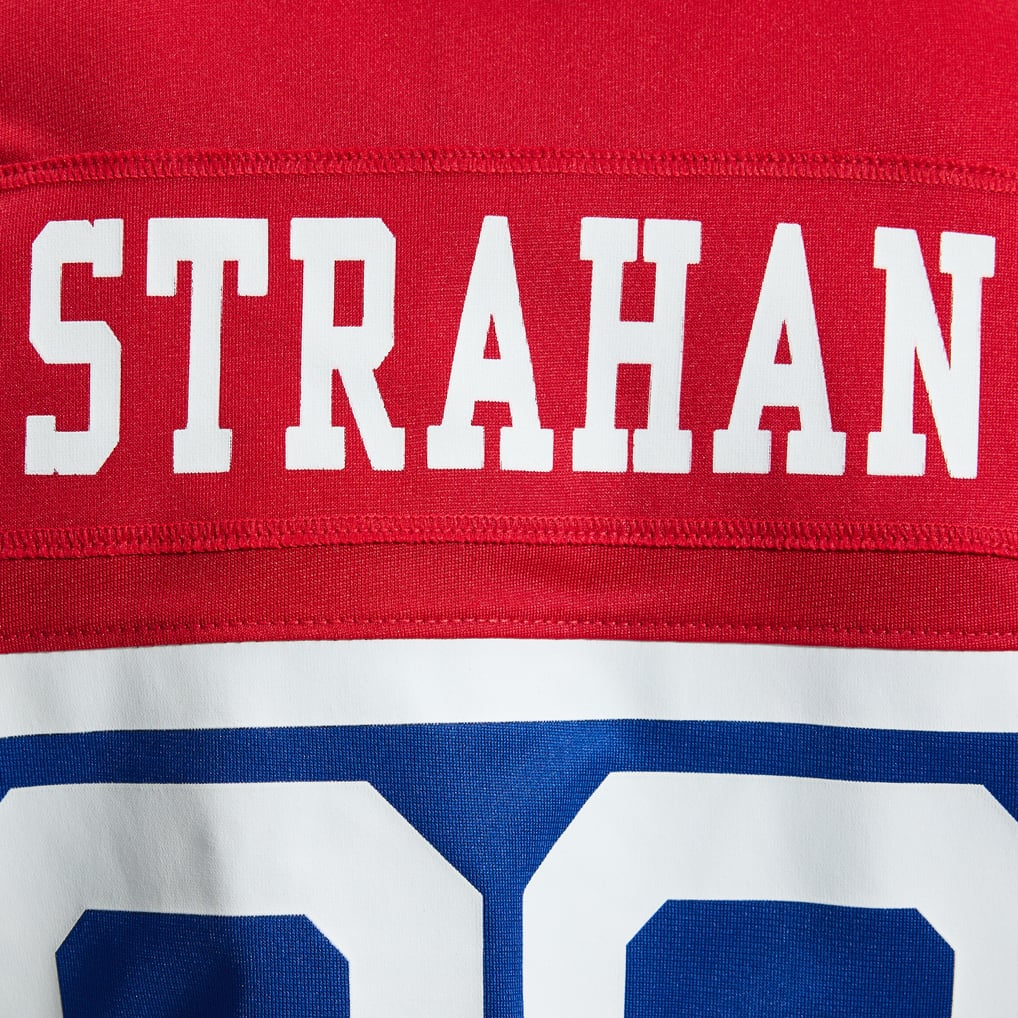 Women's New York Giants Michael Strahan Century Red Alternate Retired Player Game Jersey