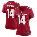 Women's Arizona Cardinals Michael Wilson Cardinal Team Game Jersey