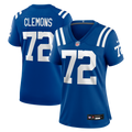 Women's Indianapolis Colts Micheal Clemons Royal Team Game Jersey