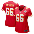 Women's Kansas City Chiefs Mike Caliendo Red Game Player Jersey