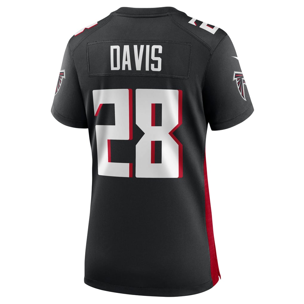 Women's Atlanta Falcons Mike Davis Black Game Player Jersey