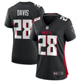 Women's Atlanta Falcons Mike Davis Black Game Player Jersey