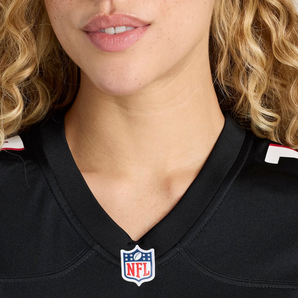 Women's Atlanta Falcons Mike Davis Black Game Player Jersey