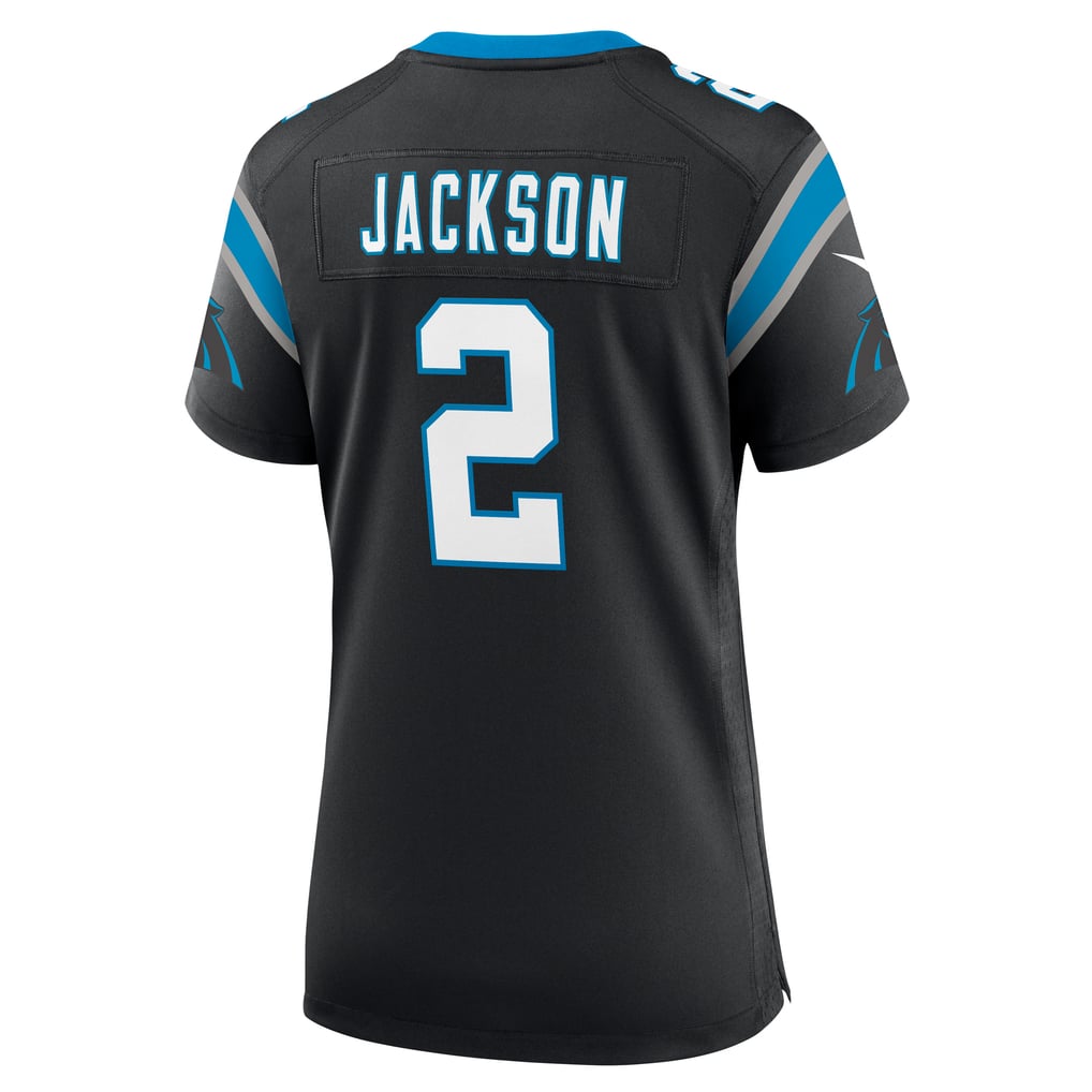 Women's Carolina Panthers Mike Jackson Black Game Jersey